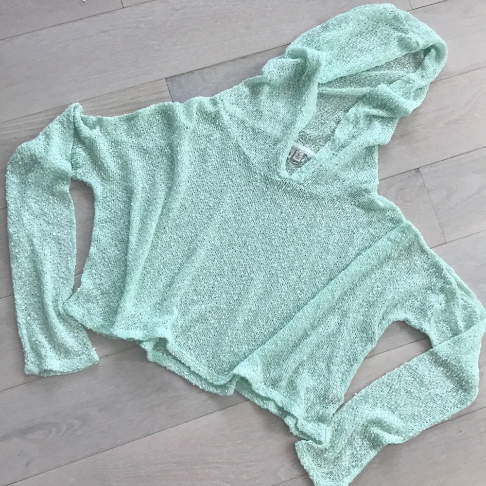 Crop Mudd long sleeve top